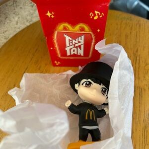 NEW Tiny Tan BTS Jung Kook Figure McDonalds Happy Meal Toy